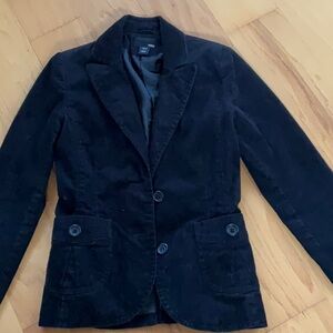 H&M Corduroy Fitted Blazer - Preppy East Coast style XS